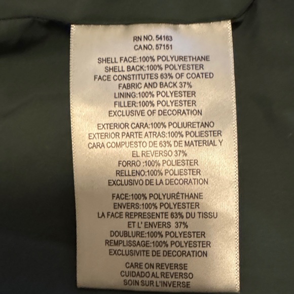 Levi's Forest Green Puffer Jacket - Picture 11 of 13